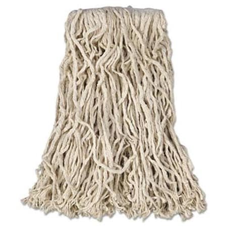 Non-Launderable Economy Cut-End Cotton Wet Mop Heads